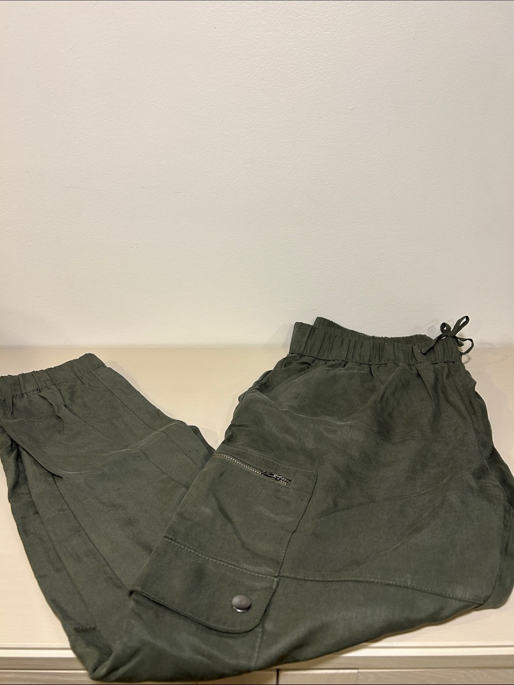 Banana Republic Olive Green Cargo Joggers for Women